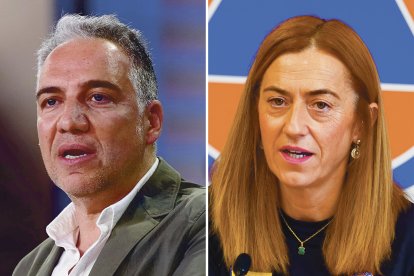 Elías Bendodo y Virginia Barcones.