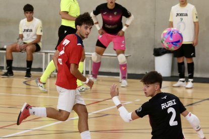 Un momento del Trofeo 'Ciudad de Valladolid de futbol sala.