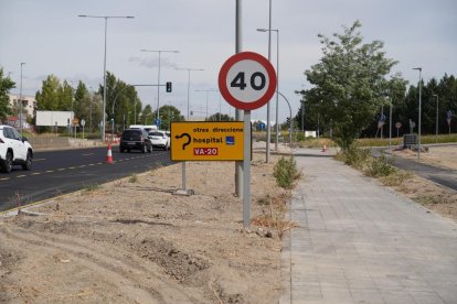 Obras de humanización de la VA-20.