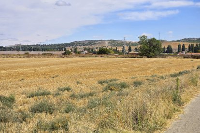 Terrenos donde se ubicará la futura megafábrica de baterías de Inobat en Valladolid.
