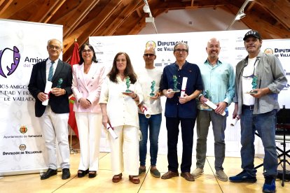 Acto de entrega de los Premios Amigos del Teatro Ciudad y Provincia de Valladolid.