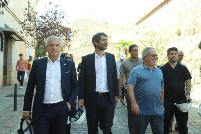 Nicanor Sen, Ernest Urtasun y Francisco Guarido