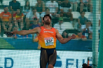 Diego Casas, durante un lanzamiento.