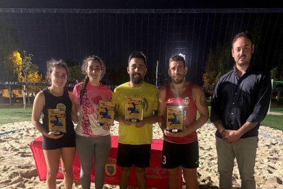 Equipo 'Ni más ni menos', ganador del Torneo Villa de Zaratán.