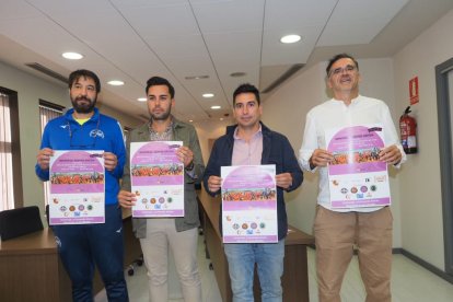 Presentación del Torneo Máster de voleibol  Villa de Zaratán.