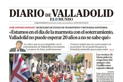Portada del 28 de septiembre