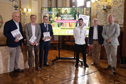 Presentación de la campaña de bonos para el comercio en otoño