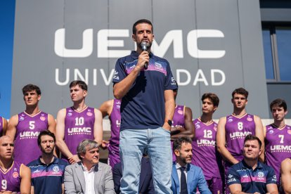 David Barrio, entrenador del  UEMC CBCV.