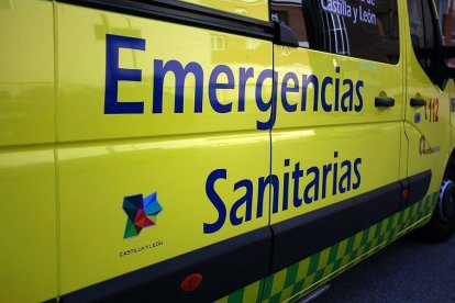Ambulancia de Emergencias Sanitarias de Sacyl.