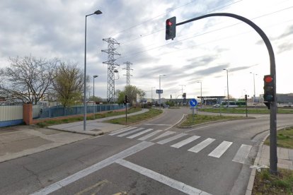 La calle Villabáñez altura del número 92