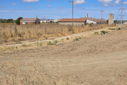 Terrenos en los que se prevé que se instale InoBat en Valladolid, en una imagen de archivo.