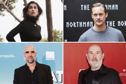 Carolina Yuste, Alexander Skarsgard, Luis Tosar y Javier Cámara
