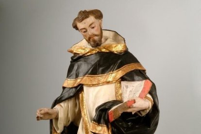 Un detalle del 'Santo Domingo de Guzmán' de Salzillo