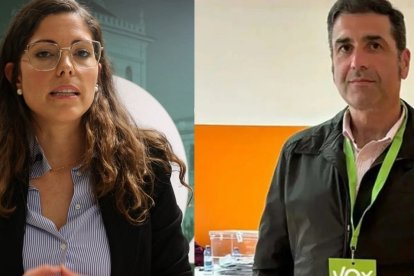 Atenea Santana y Alberto Amigo.