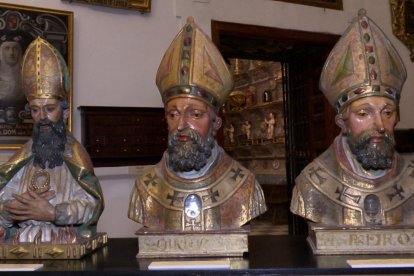 La exposición 'Reliquias y Relicarios' en la iglesia de San Miguel y San Julián en Valladolid
ESPAÑA EUROPA CASTILLA Y LEÓN SOCIEDAD