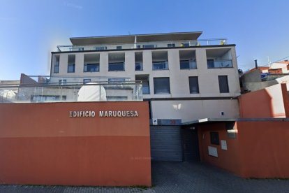 Edificio Maruquesa en la actualidad y que se quedó sin concluir cuando la vallisoletana denunció a Caja España.