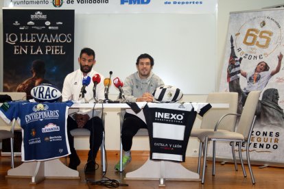 Presentación de la Supercopa de España entre Chami y VRAC.