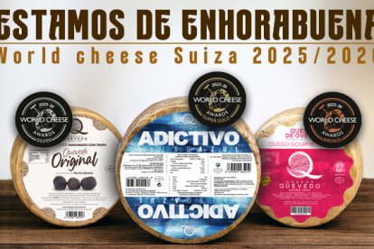 Quesos Quevedo Valladolid triunfa en los Cheese Awards 2025