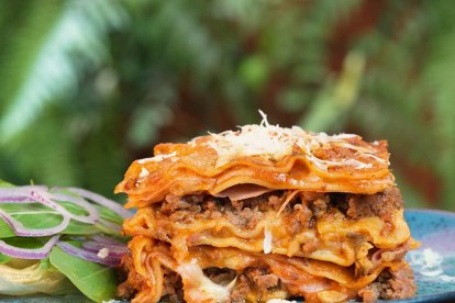 LASAÑA DE BUEY DE MAR Y PAVO