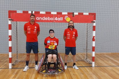 Inclusport con la Selección Española de Balonmano Adaptado.