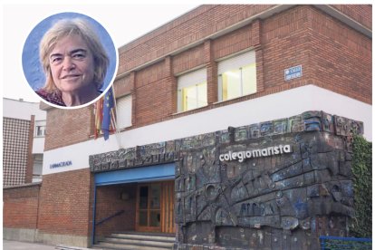 Colegio Maristas la Inmaculada de Valladolid y en miniatura Paula Alonso