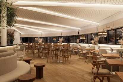 Recreación de una instancia del Villa Augusta Spa Garden de Arroyo de la Encomienda