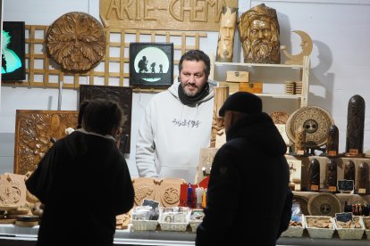 Mercado de Navidad de la Plaza mayor.
