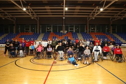 Partido conmemorativo del día internacional de las personas con discapacidad.