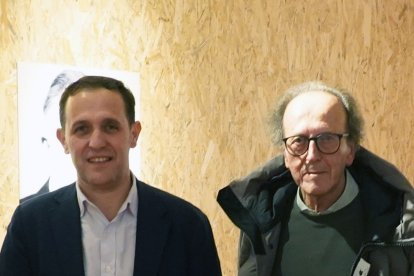 Conrado Íscar con Fernando Colina