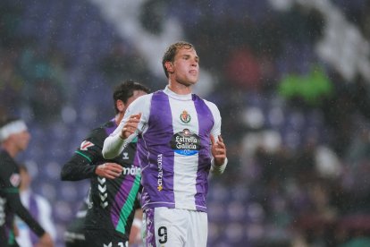 Latasa, en su partido disputado en la última jornada ante el Málaga.