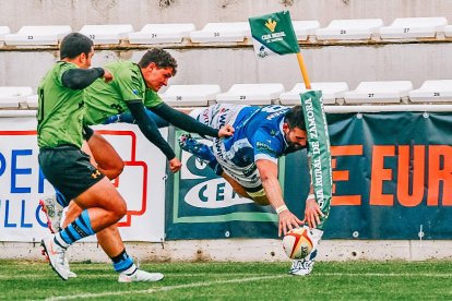 El VRAC consigue un ensayo en su partido de Copa del Rey ante Ingenieros Industriales.