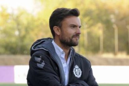 Rubén Albés, en su etapa blanquivioleta.