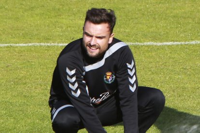 Rubén Albés, en su etapa blanquivioleta.