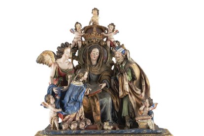 'La virgen aprendiendo a leer'.