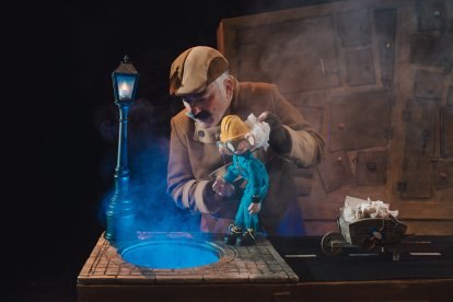 Una imagen del espectáculo de El Que Ma Queda Teatre