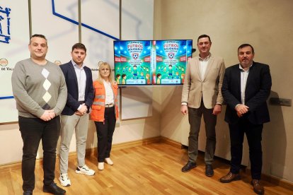 Presentación del 2º Torneo de Fútbol Solidario de Valladolid.