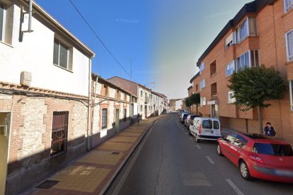 calle Mariemma, en la localidad de Íscar