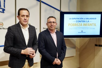Presentación de las acciones de la Diputación contra la pobreza infantil.