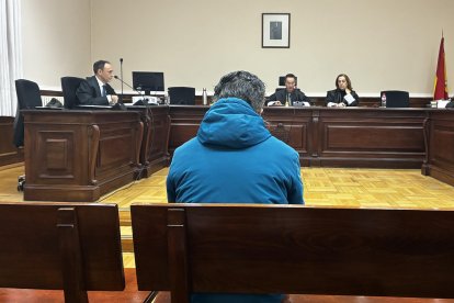 Un momento del juicio de este lunes en la Audiencia Provincial de Valladolid.