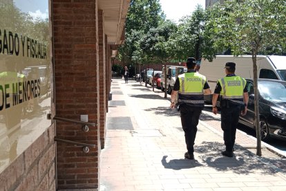 Fachada del Juzgado y Fiscalía de Menores de Valladolid.