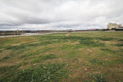 Sector denominado ‘industrial Jalón’, al otro lado de la VA-30, en una imagen de archivo.