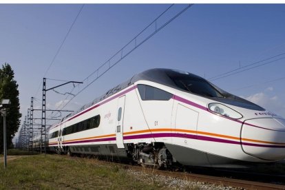 AVE Valladolid-Madrid, en una imagen de archivo.