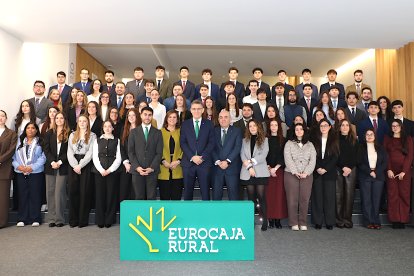 Eurocaja Rural incorpora a 104 nuevos estudiantes universitarios para realizar prácticas en la Entidad