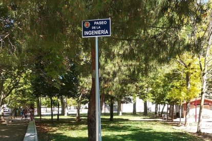 Paseo de la Ingeniería de Valladolid.