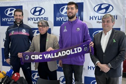 David Barrio, Javier Lanchares, Lorenzo Alonso y José Montilla en Hyupersa Hyundai.