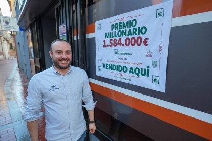 José Velasco de el bar La Real que ha repartido más de 1,5 millones en la Primitiva en Mojados