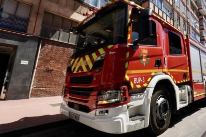 Un camión de Bomberos, en una imagen de archivo