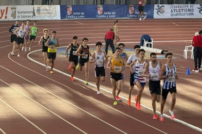 Imagen de una de las pruebas del Autonómico celebradas en la pista Carlos Gil Pérez.