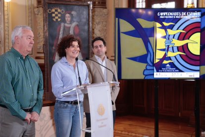 Presentación del Campeonato de España de tiro con arco.