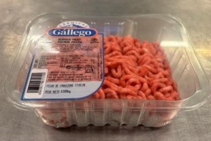 Imagen del producto afectado.
